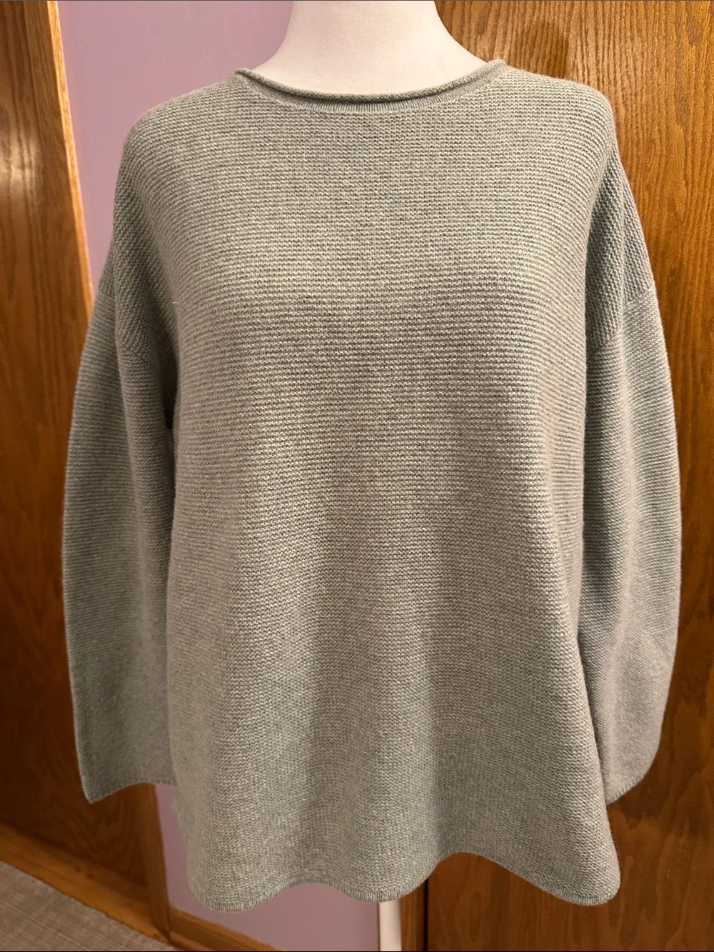 Seasalt Cornwall Fruity II Light Green Wool Blend Women’s Sweater size 12. - Picture 7 of 15